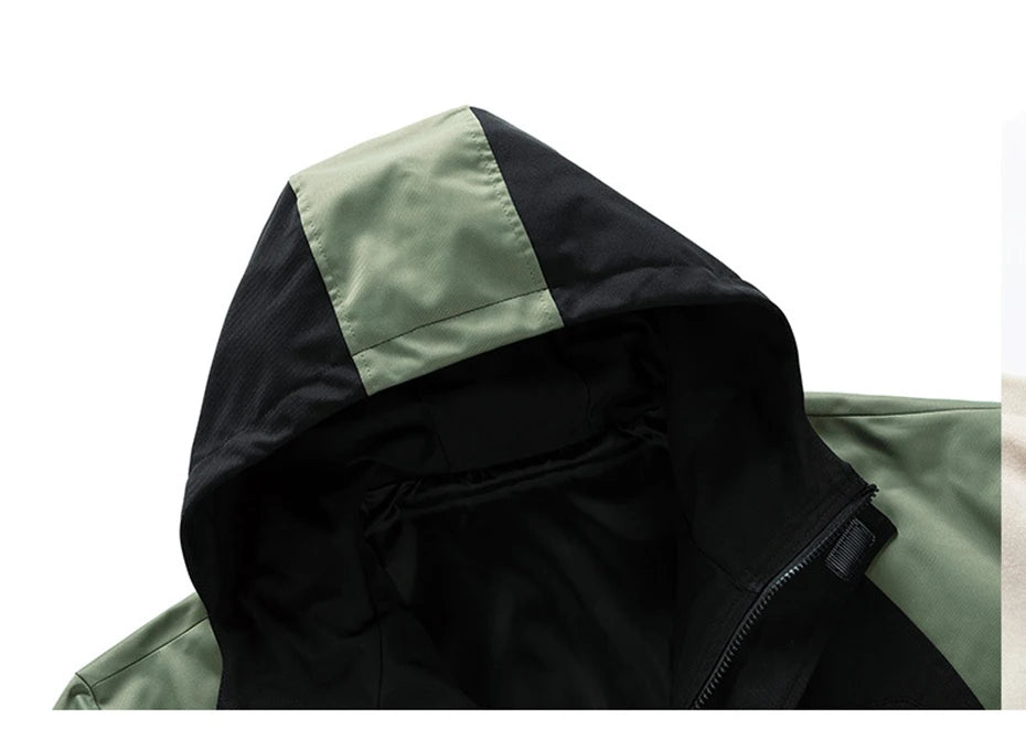 9XL Plus Size Men Jackets Hooded Windbreaker Spring Autumn Loose Casual Jackets for Male Big Size 7XL 8XL Outwear