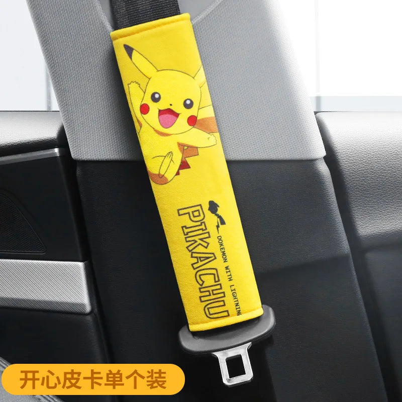 Pokemon Pikachu Car Accessories Seat Belt