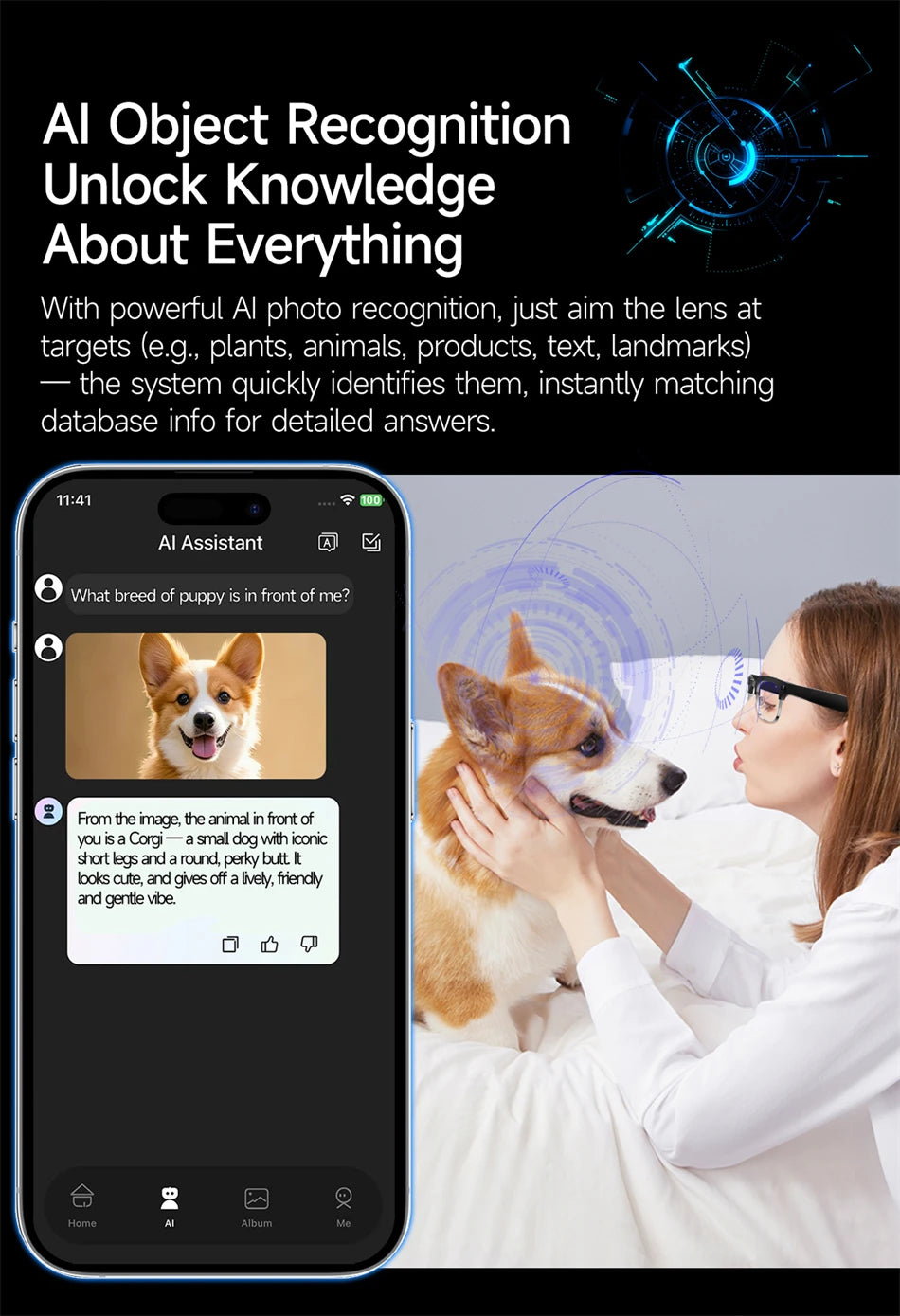 Color-Change Lens 4K Camera Glasses AI Smart Glasses HD Shooting Video Record Call Glasses Waterproof Bluetooth Smart Sunglasses