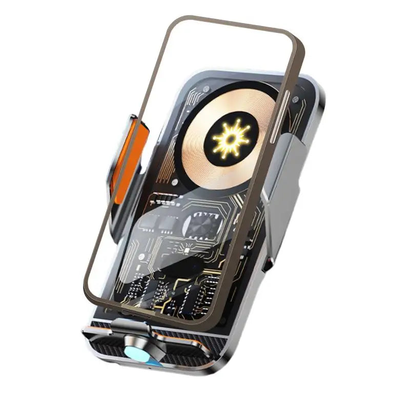 Car Phone Holder Wireless Charger 66W Car Vent Clips 360-Degree Rotation Cell Phone Accessories Car Charger Fast Charging