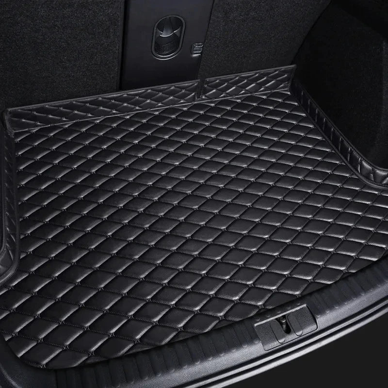 Car Trunk Mats For Hyundai Kona Kauai OS 2018~2022 Waterproof