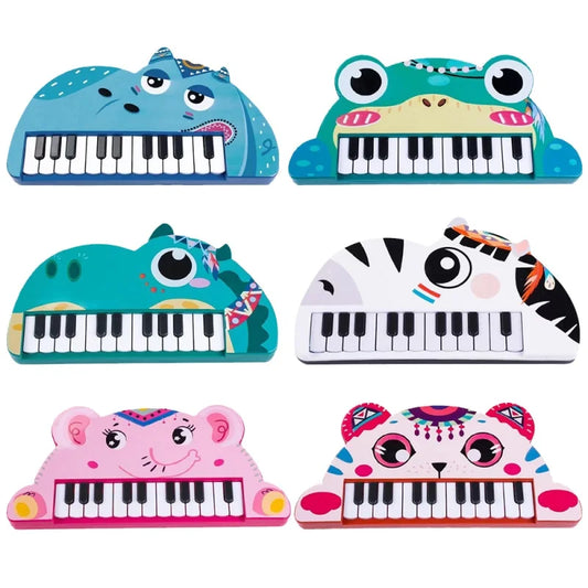 Kids Piano Keyboard Toy Children's Electronic Musical Instrument Multi-Functional Animal Piano Keyboard Early Education Toys