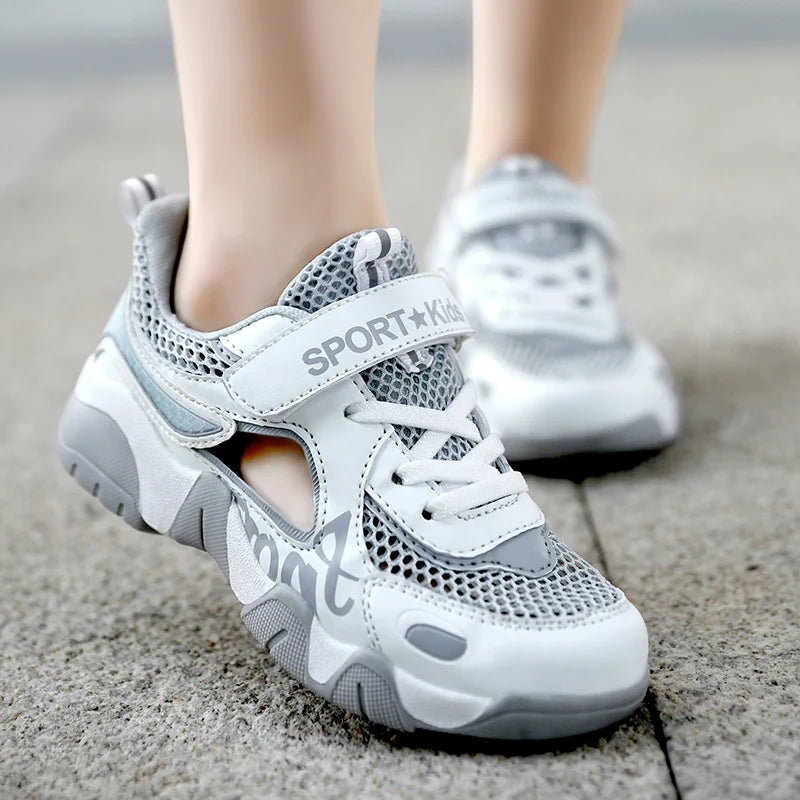 Kids Summer Shoes Kids Sandals Breathable Boys Sandals Soft  Children's Shoes Outdoor Protecting Toes Beach Sandal Water Shoes