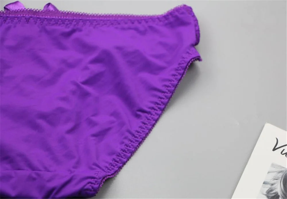 BCHRAYIUP Women's Sexy Underwire Padded Bra Set Plunge Full Cup Lingerie Panties Bra Set 32 34 36 38 40 42 44 46 A B C D E F