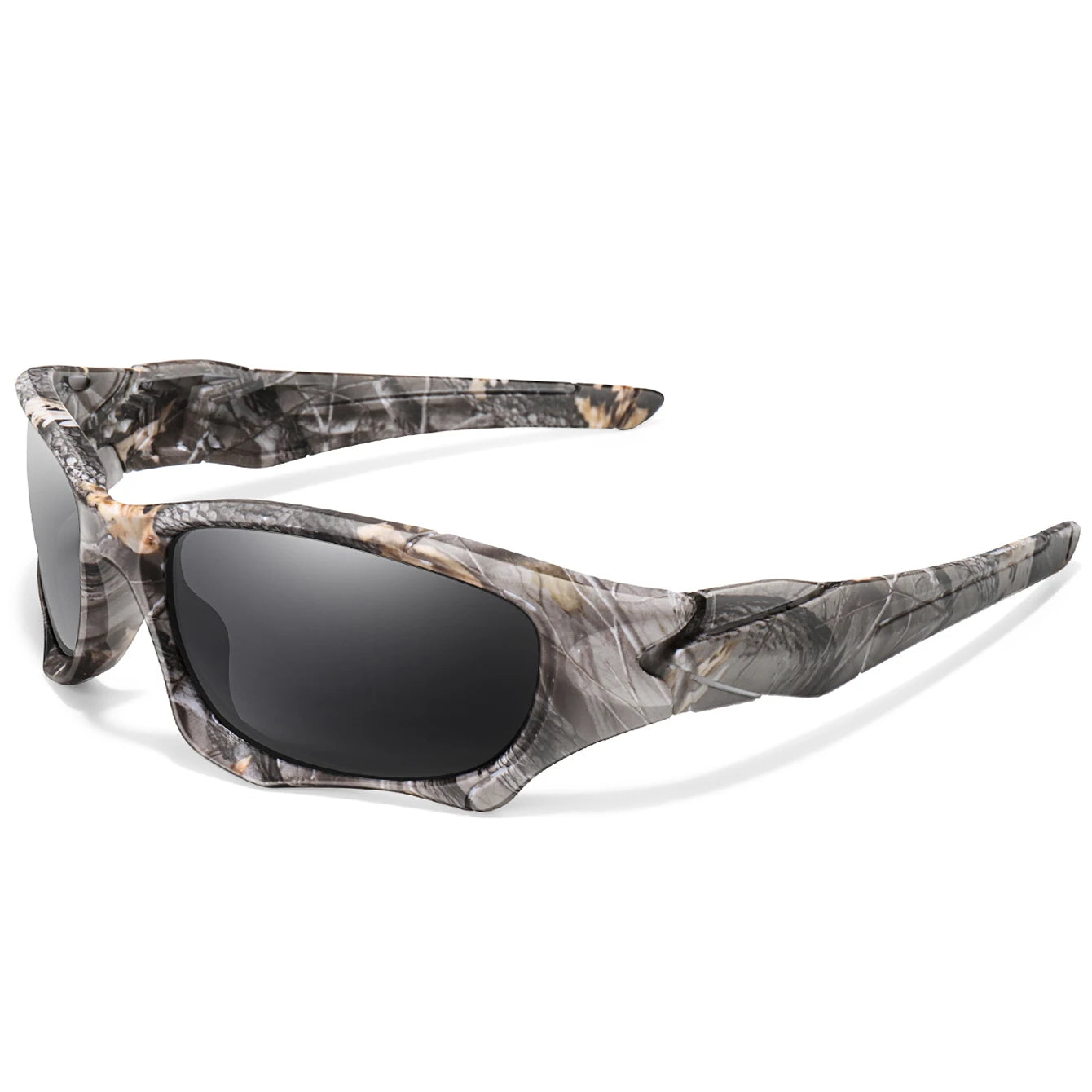 Polarized Fishing Sunglasses for Men Women Classic Camouflage Shades with UV Protection for Outdoor Driving Cycling Hiking