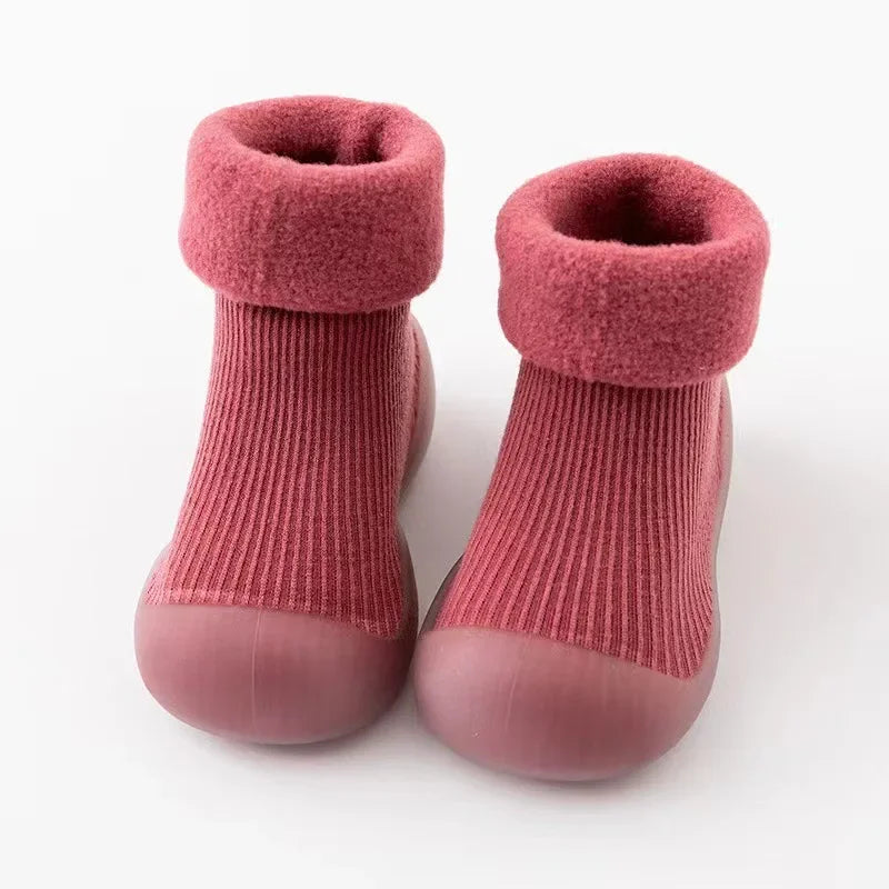 Warm and Comfortable Baby Walking Shoes for Infants Aged 0 To 4 for Newborn Girls and Boys for Children's Winter Floor Socks