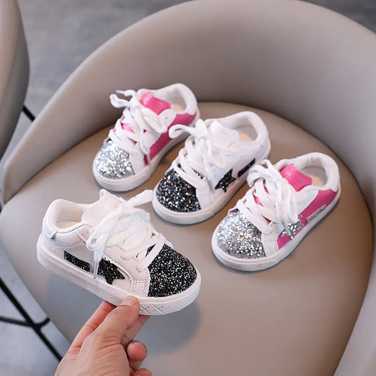 Size 21-30 Children Sport Shoes for Boys Fashion Casual Sneakers for Kids Girls Non-slip Baby Toddler Shoes 1-6y for Girl Boy