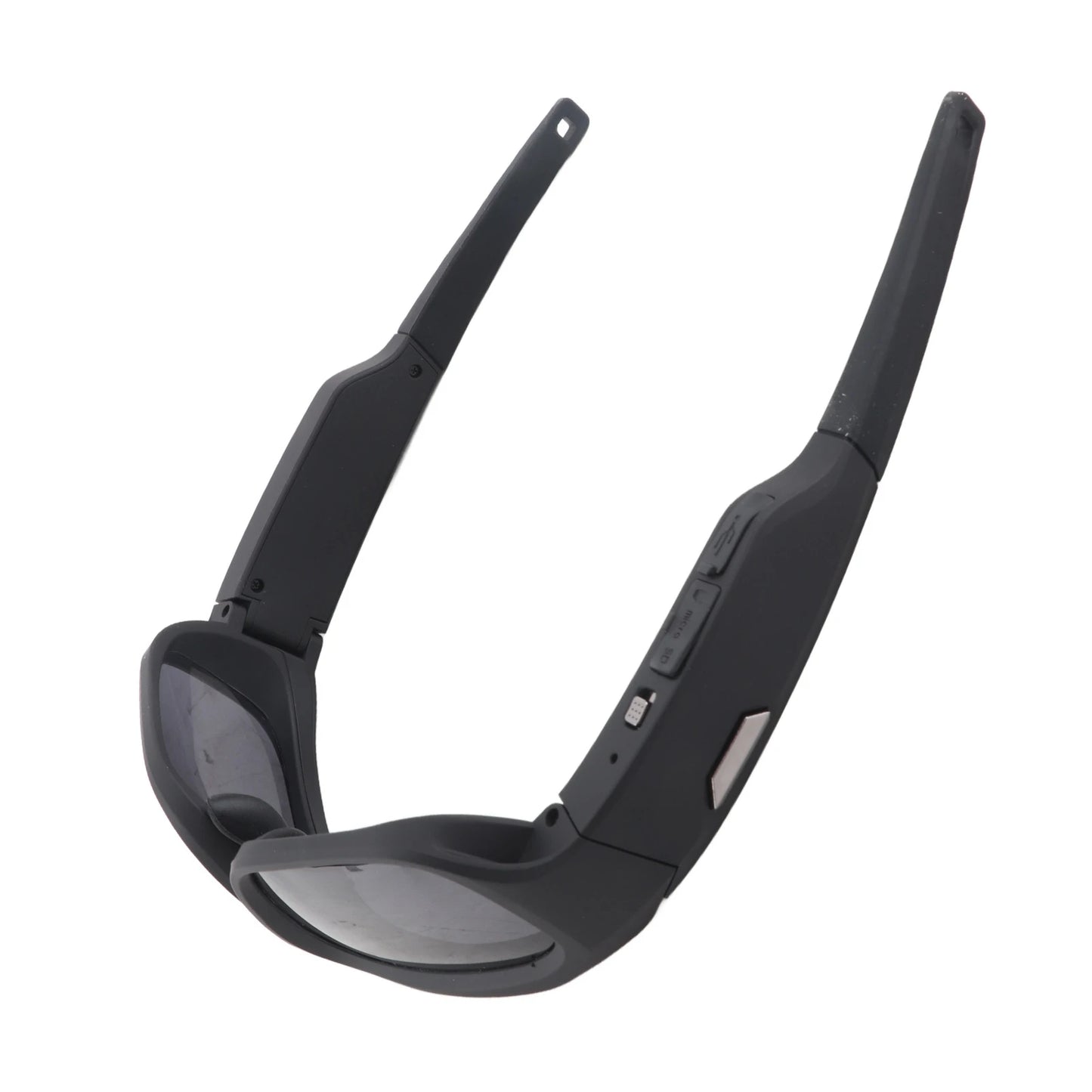 Smart Video Recording Sunglasses 90° Angle 4K Full HD Mini Camera Glasses for Driving Cycling Riding Camera Video Glasses