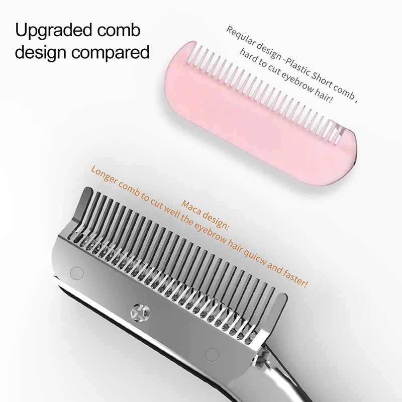 Eyebrow Trimmer Scissor Beauty Products For Women Eyebrow Scissors With Comb Stainless Steel Makeup Tools Beauty Scissors