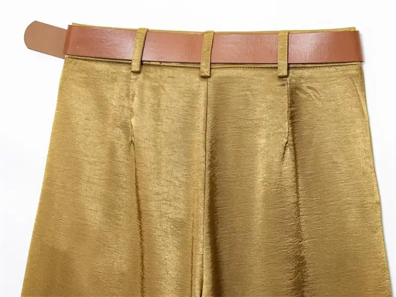 Women's 2025 New Summer Pants Fashion Slim Street Women's High Waist Wide-Leg Pantss Chic Youth Elegant Summer Travel Pants