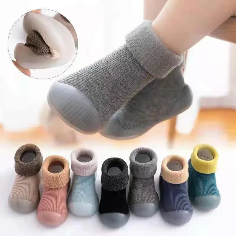 Warm and Comfortable Baby Walking Shoes for Infants Aged 0 To 4 for Newborn Girls and Boys for Children's Winter Floor Socks