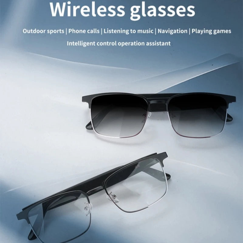 GS06 Upgrade Smart Glasses With Camera Video Recording AI Photo Recognition Bluetooth Call Translation Voice Assistant Glasses