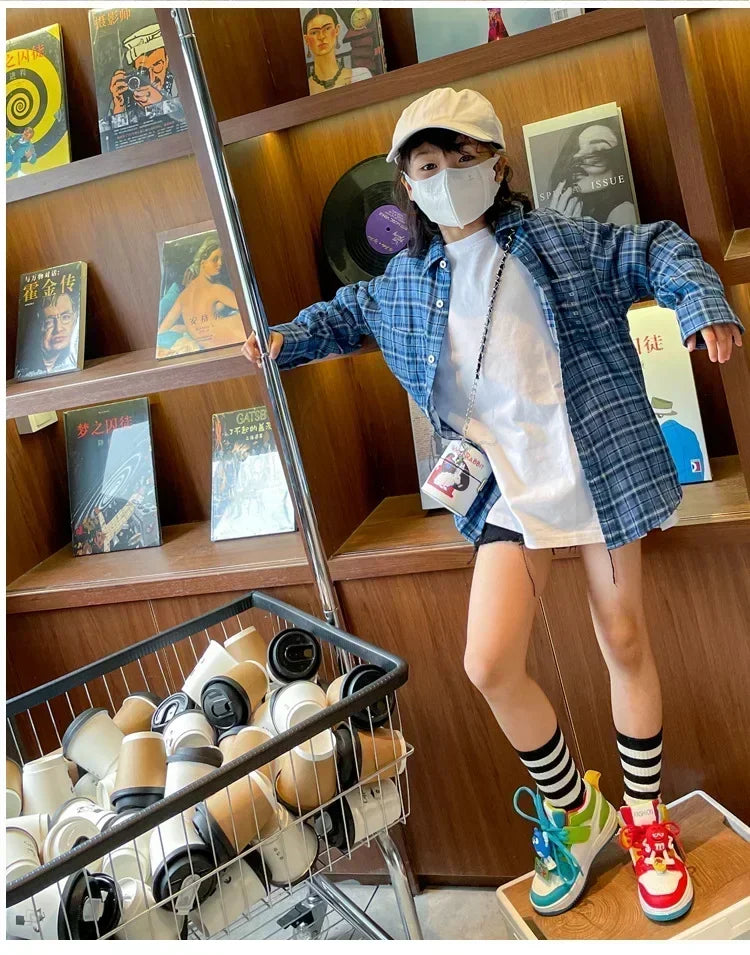 Children Board Shoes New Autumn Comfortable Single Shoes for Kids Casual Shoe Boys Girls Sneakers Zapatillas Niño Zapatos Niña