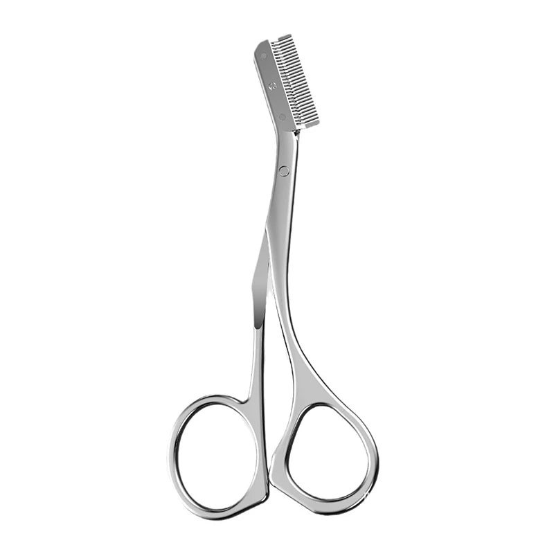 Eyebrow Trimmer Scissor Beauty Products For Women Eyebrow Scissors With Comb Stainless Steel Makeup Tools Beauty Scissors