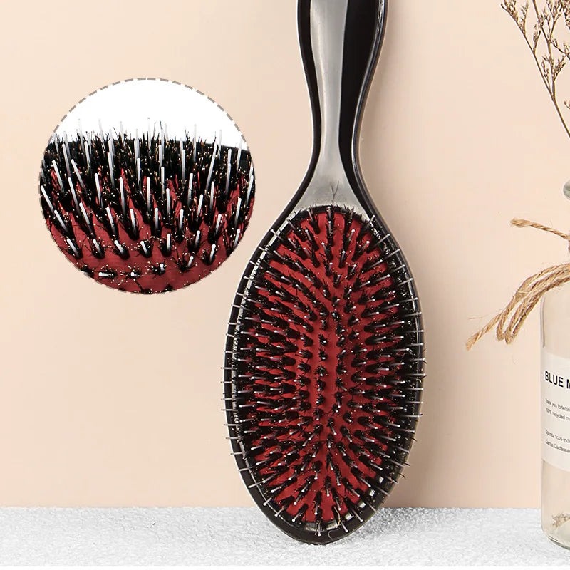 Barber Salon Hair Brush Hairdressing Detangling Combs Head Scalp Massager Comb Women Haircut Hairbrush Accessaries