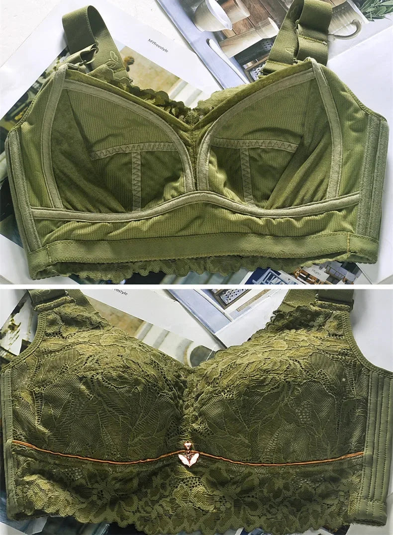 Women's Bra Female Lingerie Lace Bra Women Underwear Push Up Bra Backless Bra Embroidery Bras for Women Big Size Sexy Bra Tops