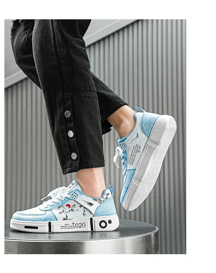 New Student Kids Board Shoes Fashion Boys Girls Leisure Walking Shoes Non-slip Comfortable Children Casual Sneakers Kids Flats