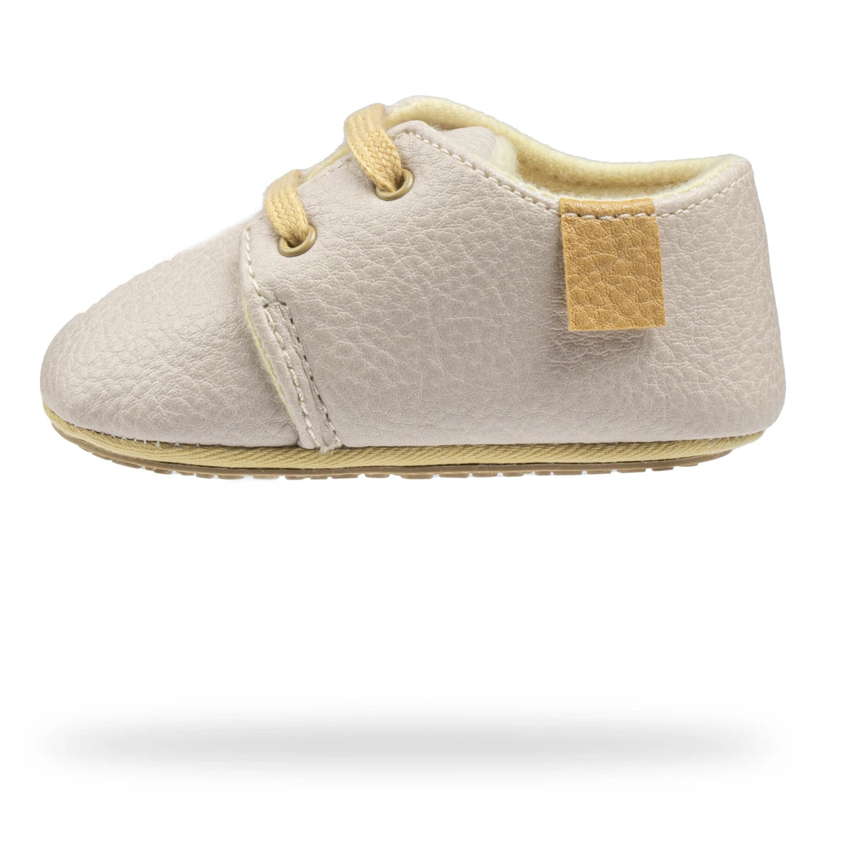 KIDSUN Toddler Baby Shoes Boys Girls Ankle Sneakers Soft Anti-Slip Sole PU Leather Moccasins Infant Newborn Prewalker First