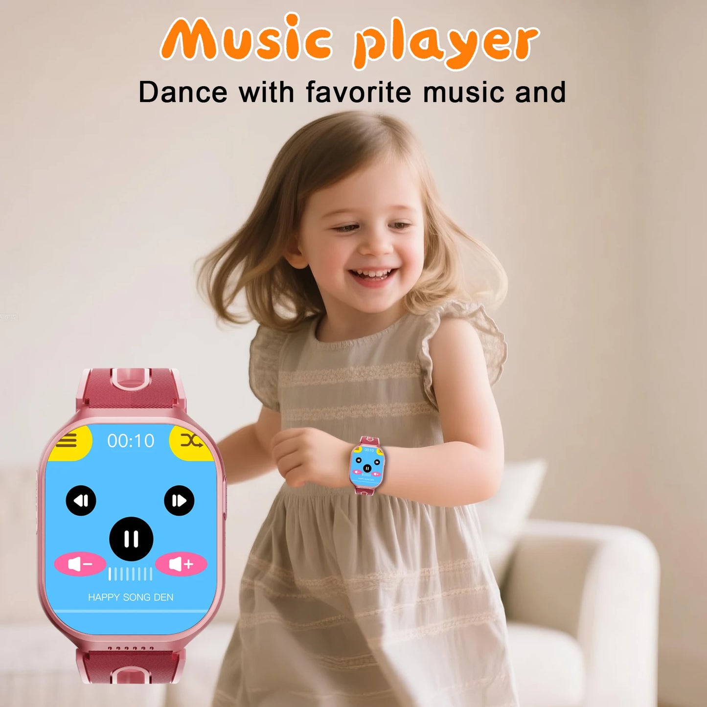 Kids Smart Watch 14 Games Audio Books Flashlight Camera Music Control Alarm Clock Stopwatch For Boy Girl Best Gifts 2025