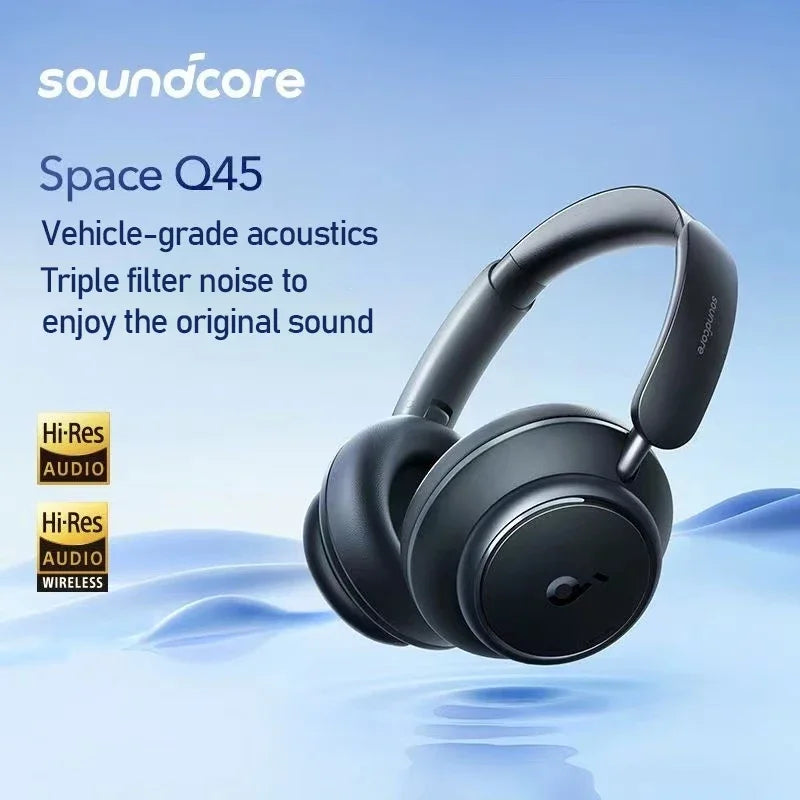 Anker Soundcore Space Q45 Wireless Bluetooth Headphones Triple Dynamic Active Noise Cancellation LDAC HiRes A3040