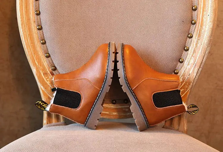 Kids Casual Boots Non-slip Wear-resistant Children Shoes Handsome Fashion Babies Warmly Shoes Girls Boys Soft Bottom Footwear