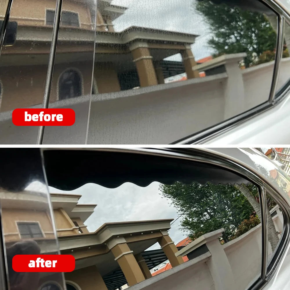 Car Glass Oil Film Remover Auto Detailing Powerful Glass Polishing Compound Windshield Cleaner Cleaning Brush Polish Car Tools