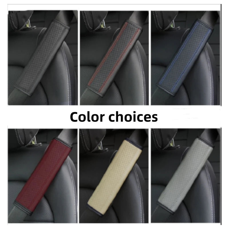 PU Leather Car Accessories Seat Belt Safety Shoulder Cover