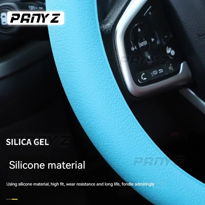 Universal 1pcs/set Car Styling Silicone Car Steering Wheel Glove Cover Automobiles Steering Wheel Hubs Cover Auto Accessories