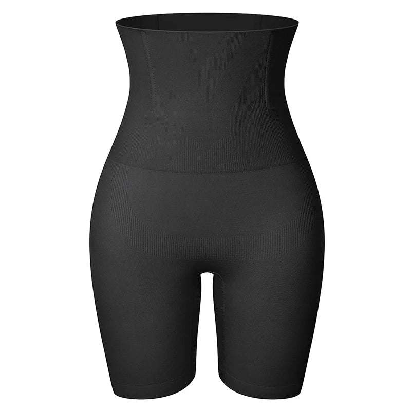 Women Shapewear High Waist Shorts Tummy Slimming Body Shaper Waist Trainer Butt Lifter Seam-free Flat Belly Panties Weight Loss