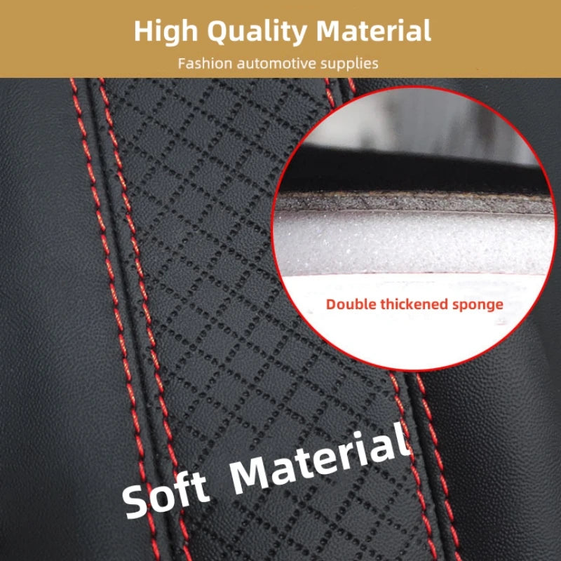 PU Leather Car Accessories Seat Belt Safety Shoulder Cover