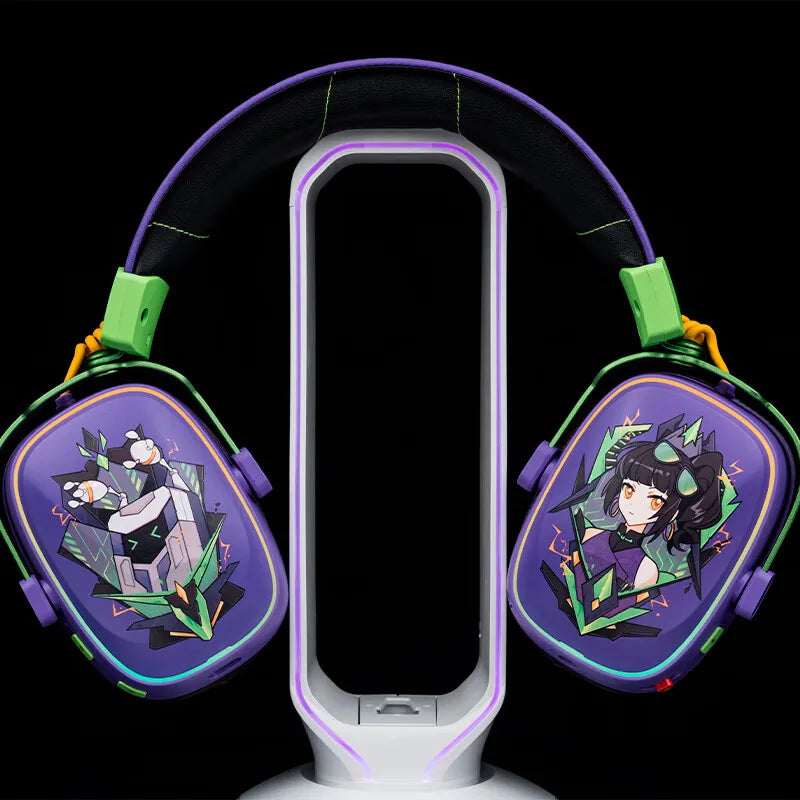 VALKYRIE VK S1 Gaming Headset Wireless Triple-Mode Detachable Microphone 15ms Ultra-low Latency Customized Gaming Headphones