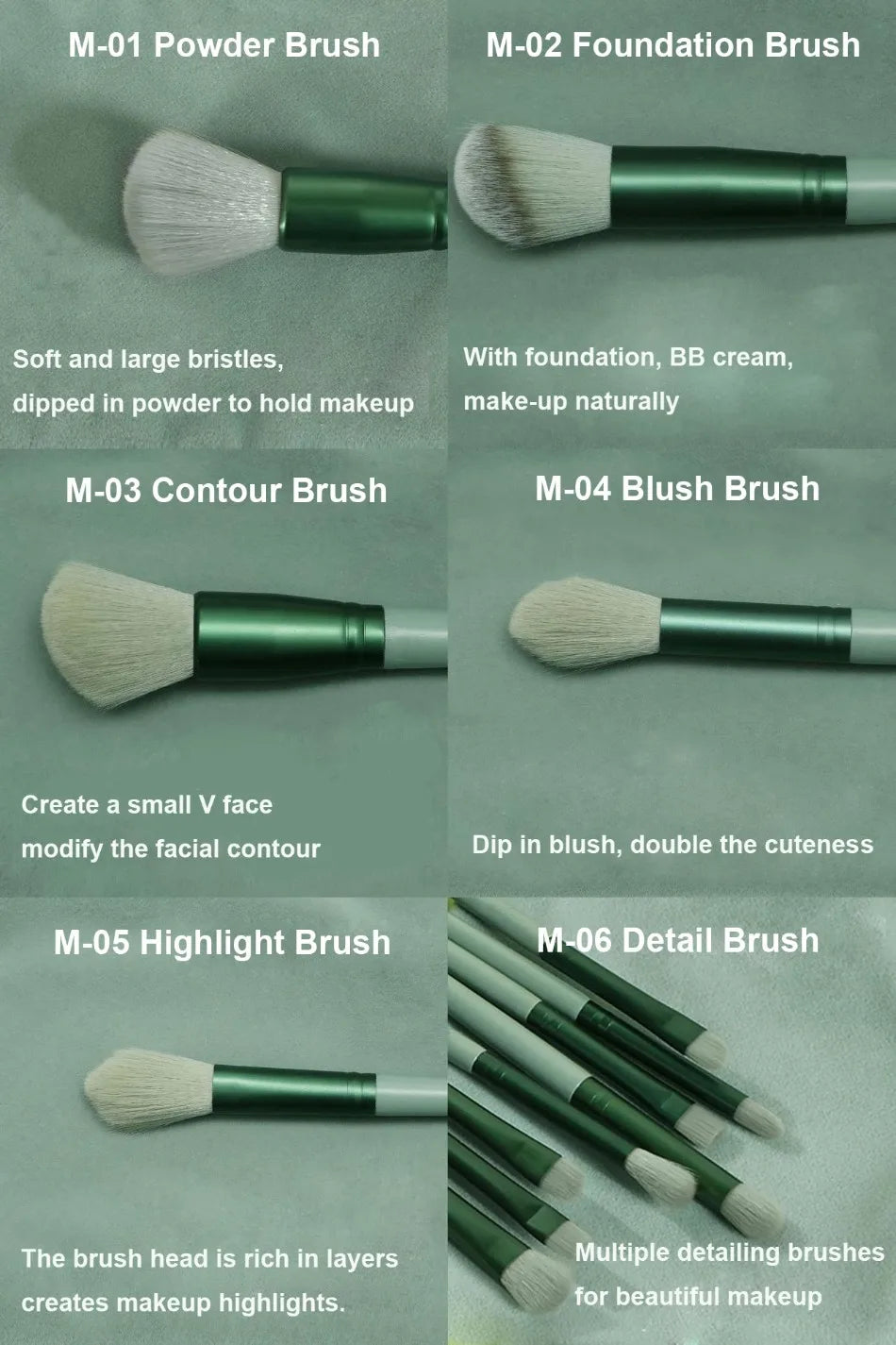 Eye Makeup Brush Set