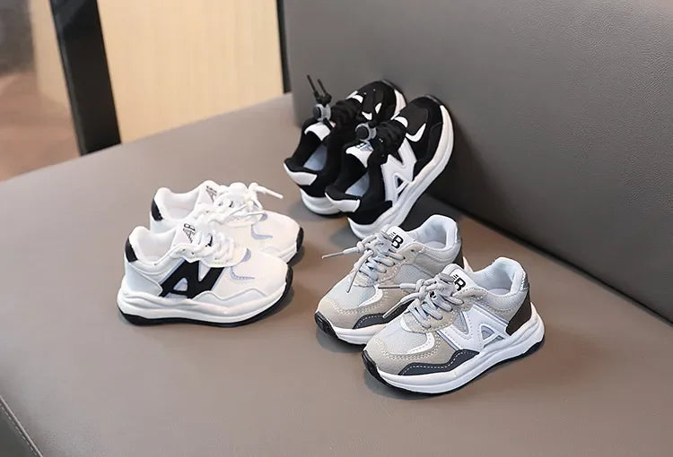Kids Shoes for Boys Girls Soft Sneakers New 2024 Fashion Sports Running Shoes Children Flat Casual Baby Toddler Outdoor Shoes