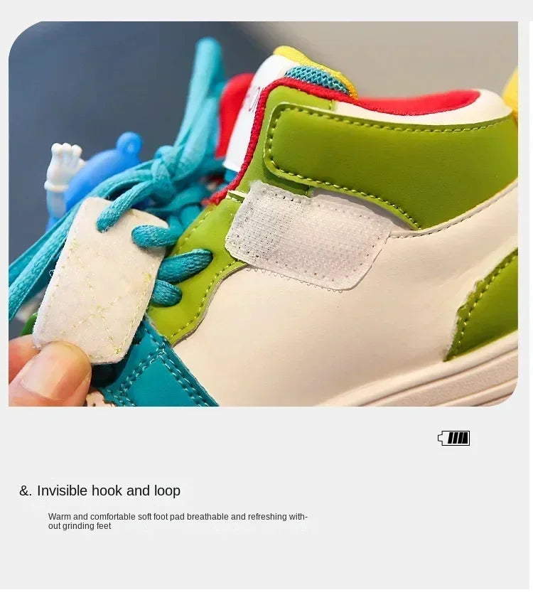 Children Board Shoes New Autumn Comfortable Single Shoes for Kids Casual Shoe Boys Girls Sneakers Zapatillas Niño Zapatos Niña