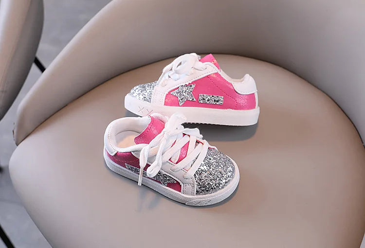 Size 21-30 Children Sport Shoes for Boys Fashion Casual Sneakers for Kids Girls Non-slip Baby Toddler Shoes 1-6y for Girl Boy