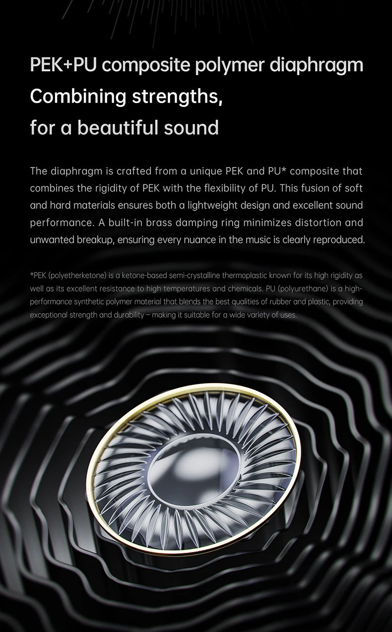 FiiO JT3 Over-Ear Open-Back Headphones, 50mm Dynamic Driver, PEK+PU Composite Diaphragm, Detachable 3.5mm Cable with Mic