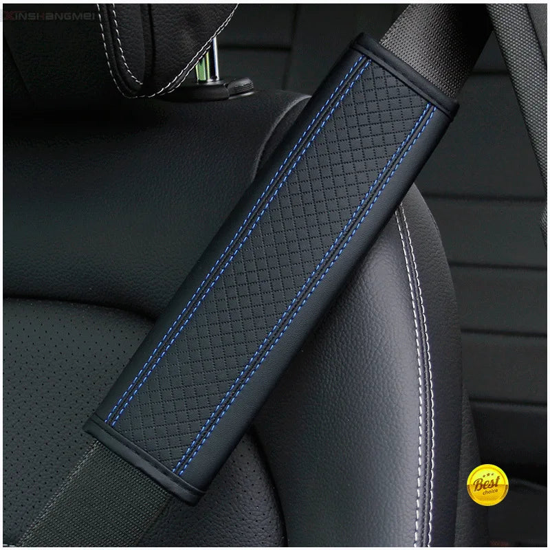 PU Leather Car Accessories Seat Belt Safety Shoulder Cover