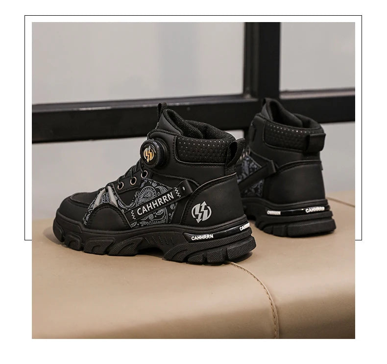 Platform Sports Shoes Kids Sneakers Sports and Leisure Shoes for Boys Wear-resistant Loafers Soft and Comfortable Fashion new