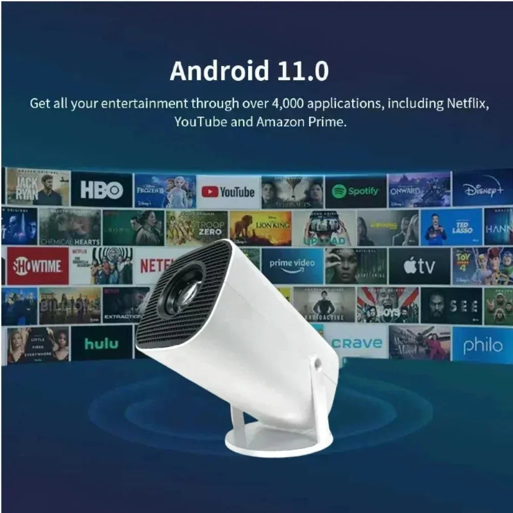 P30 Android 11 Smart Projector