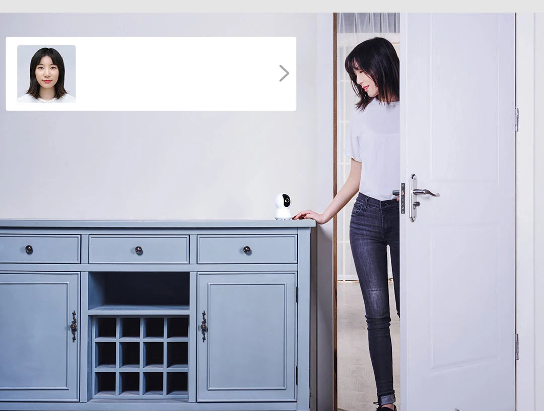 XIAOMI Home Security Intelligent Wifi Camera PTZ 2K,Color Night Vision,Two‑Way Audio,AI Human Face Detection,Chinese Version