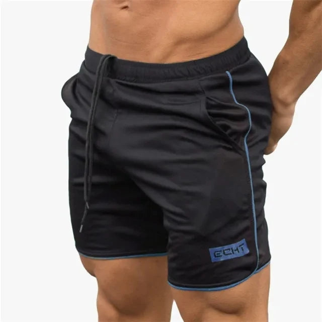 ECHT Summer Running Shorts Men Sports Jogging Fitness Shorts Quick Dry Mens Gym Men Shorts Sport gyms Short Pants men