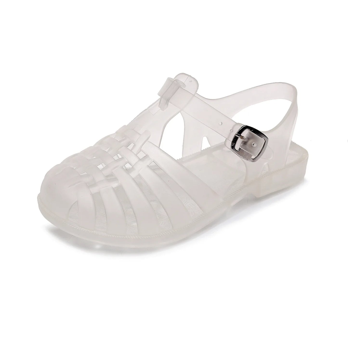 Kids Shoes Summer Sandals Baby Girls Toddler Soft Non-slip Princess Shoes Kids Candy Jelly Beach Shoes Boys Casual Roman Sandals