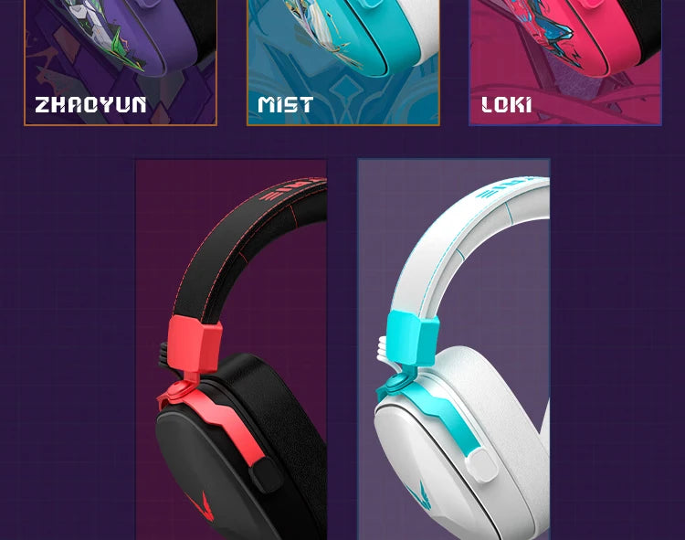 VALKYRIE VK S1 Gaming Headset Wireless Triple-Mode Detachable Microphone 15ms Ultra-low Latency Customized Gaming Headphones