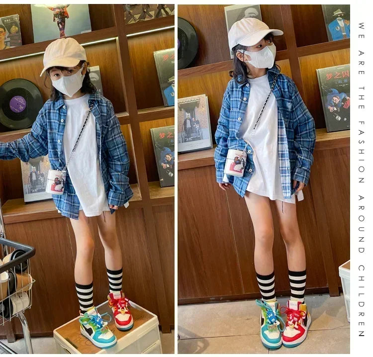 Children Board Shoes New Autumn Comfortable Single Shoes for Kids Casual Shoe Boys Girls Sneakers Zapatillas Niño Zapatos Niña