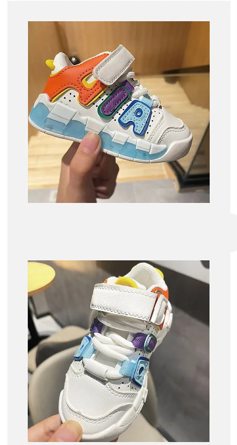 Children Sports Shoes Infant Soft-soled Toddler Shoes Fall Girls Baby Breathable Net Sneakers Fashion Kids Shoes for Boys 2022