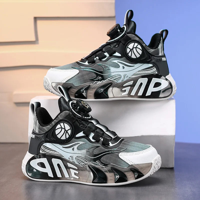 Children Shoes Boys Sneaker 4 To 12 Years Autumn Kiss Daily Casual Sneaker Fashion Print Platform Thick Sole Boys Sports Shoes