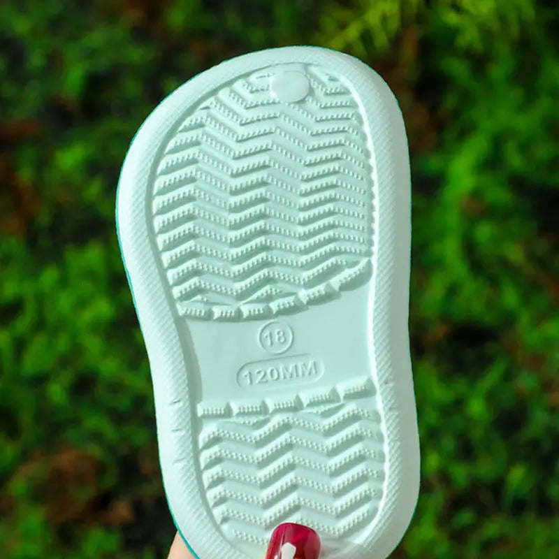 Summer Children Sandals Baby Boy Girl Cartoon Toy Story Buzz Lightyear Print Kids Slipper Indoor Non-slip Soft Beach Shoes 18-29