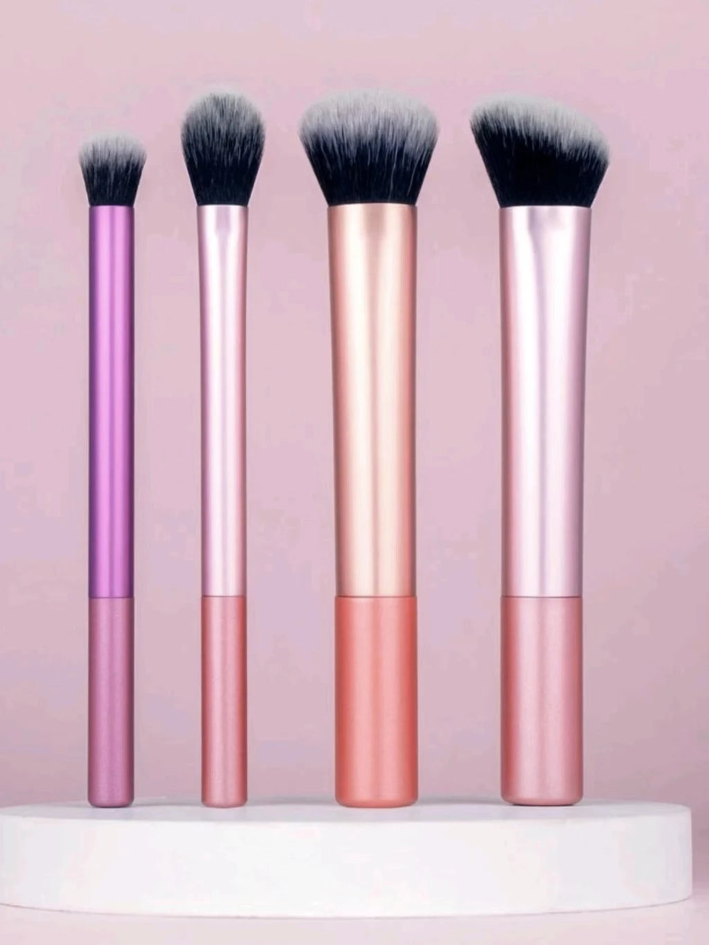 4 Long tube Makeup Brushes