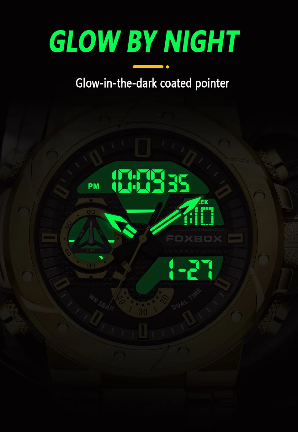 LIGE Top Brand Men Digital Watch Military Watches Fashion Sports Waterproof Dual Display Quartz Wristwatches Relogio Masculino