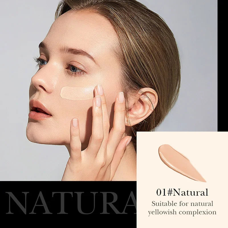 BIOAOUA Aloe Vera Beauty Air Cushion BB Cream Concealer Oil Control Brighten Skin Tone Isolation Foundation Cream Facial Makeup